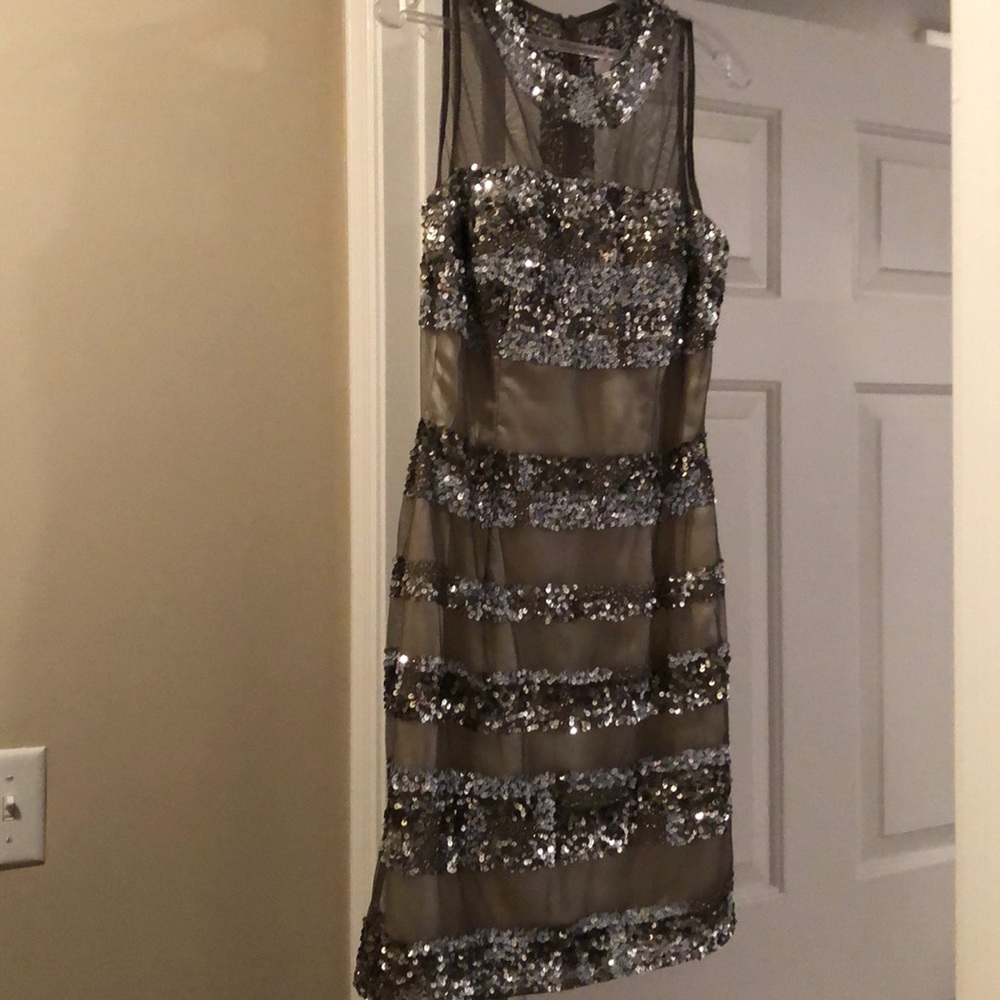 Sequence and Beaded Dress by Shail K